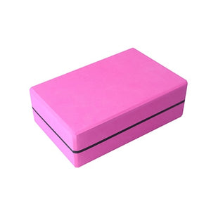 EVA Yoga Bricks Bolster Pillow Cushion Sport Pilates Block Yoga Supplies Workout Cubes Home Exercise Equipment 15*7.5*23cm