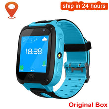Load image into Gallery viewer, 2020 kid Phone call Kids Smart Watch for children SOS Antil-lost Waterproof Smartwatch Baby 2G SIM Card Location Tracker watches
