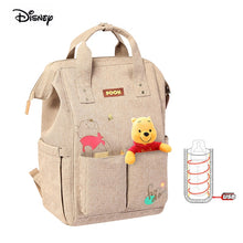 Load image into Gallery viewer, DISNEY Multifunction Large Capacity Nappy Diaper Backpack Minnie Mickey Baby Mother Bag Maternity Backpack Winnie the Pooh Bear
