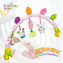 Load image into Gallery viewer, babies musical mobile for crib plush toys arc on the bed toddlers rattle newborn baby boy girl toy for stroller kids 0-12 months
