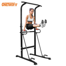 Load image into Gallery viewer, ONETWOFIT Multifuncional Pull Up Bar Power Tower Home Gym Equipment Abdominal Muscle Trainer Workout Indoor Fitness Equip Sport
