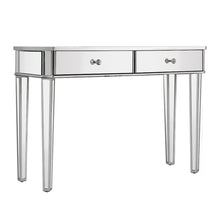 Load image into Gallery viewer, Panana Hot Sale Mirrored Glass Dressing Table 2 Drawers 3 folding Mirrors Stool Or table stool Bedroom Furniture Dresser
