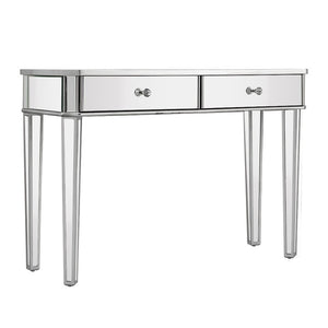 Panana Hot Sale Mirrored Glass Dressing Table 2 Drawers 3 folding Mirrors Stool Or table stool Bedroom Furniture Dresser