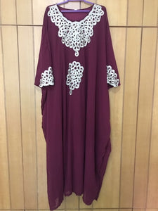 New style African women's Dashiki Fashion Chiffon material With inner super loose long dress one size bust 220cm length 150cm