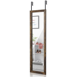 Multifunctional LED Jewelry Mirror Cabinet Wall Door Mounted Jewelry Cabinet Lockable Armoire Organizer Dresser Mirror with LED