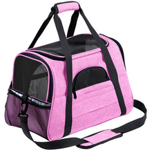 Load image into Gallery viewer, Dog Carrier Bags Portable Pet Cat Dog Backpack Breathable Cat Carrier Bag Airline Approved Transport Carrying For Cats Small Dog

