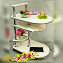 Load image into Gallery viewer, Serving table, 26Г1 on wheels Furniture for the living room, kitchen, bedroom. Bedside \ computer \ kitchen table on wheels
