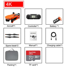 Load image into Gallery viewer, SHAREFUNBAY ICAT7 Drone 4k 8k GPS 5G WiFi two axis gimbal camera brushless motor supports TF card flight for 25 min VS sg906 pro
