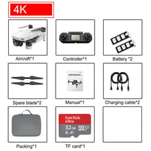 Load image into Gallery viewer, SHAREFUNBAY ICAT7 Drone 4k 8k GPS 5G WiFi two axis gimbal camera brushless motor supports TF card flight for 25 min VS sg906 pro
