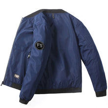 Load image into Gallery viewer, fashion men jackets and coats stand collar jaqueta masculina bomber jacket outwear bomber jackets mens
