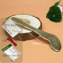 Load image into Gallery viewer, Tontin Traditional copper Massage Tool Guasha Beauty SPA kit  scraping  facial slim face body kit
