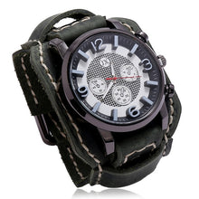 Load image into Gallery viewer, Jessingshow 2020 New Retro Mens Watches Leather Chronograph Sport Fashion Punk Style Quartz Watch For Men Relogio Masculino
