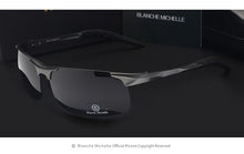 Load image into Gallery viewer, High Quality Ultra-Light Aluminum Magnesium Sport Sunglasses Polarized Men UV400 Rectangle Gold Outdoor Driving Sun Glasses
