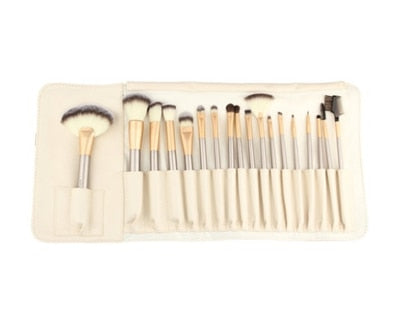 12/18/24 Pcs Professional Makeup Brush Kits High Quality Facial Blending Brush Set