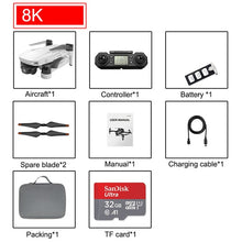 Load image into Gallery viewer, SHAREFUNBAY ICAT7 Drone 4k 8k GPS 5G WiFi two axis gimbal camera brushless motor supports TF card flight for 25 min VS sg906 pro
