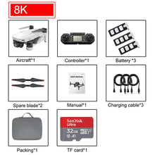 Load image into Gallery viewer, SHAREFUNBAY ICAT7 Drone 4k 8k GPS 5G WiFi two axis gimbal camera brushless motor supports TF card flight for 25 min VS sg906 pro
