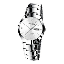 Load image into Gallery viewer, 2020 New Couple Watches Fashion Casual Lover&#39;s Waterproof Steel Band Watches Simple Couple Watch Gifts for Men Women Wristwatch
