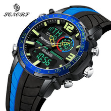 Load image into Gallery viewer, Senors Digital Watch Men Sports Watches Fashion Dual Display Men&#39;s Waterproof LED Digital Watch Man Military Clock Relogio
