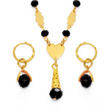 Load image into Gallery viewer, Anniyo Hawaiian Colorful Crystal Ball Beads Necklaces Earrings Sets Guam Micronesia Chuuk Pohnpei Marshall Jewelry Gift #240806
