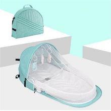 Load image into Gallery viewer, Portable Baby Crib Newborn Baby Bed Folding Travel Beds Nest Infant Bassinet Cot With Toys Mosquito Net Cribs For Baby Sleeping
