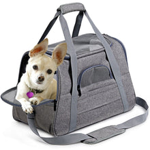 Load image into Gallery viewer, Dog Carrier Bags Portable Pet Cat Dog Backpack Breathable Cat Carrier Bag Airline Approved Transport Carrying For Cats Small Dog
