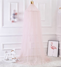Load image into Gallery viewer, Summer Children Kid Bedding Mosquito Net Romantic Baby Girl Round Bed Mosquito Net Bed Cover Bed Canopy For Kid Nursery CA
