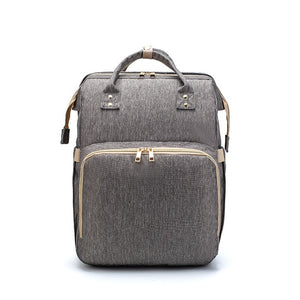 Large Capacity Diaper Bag Mummy Birthing Backpack Travel Portable Shoulder Multifunction Fold Bed Bags Waterproof Stylish Pack