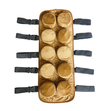 Load image into Gallery viewer, Copper Smokeless Moxa Moxibustion Box Velvet Bag Moxa Stick Acupuncture Roller Holder Neck Waist Body Acupoint Massage Therapy
