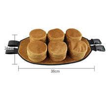 Load image into Gallery viewer, Copper Smokeless Moxa Moxibustion Box Velvet Bag Moxa Stick Acupuncture Roller Holder Neck Waist Body Acupoint Massage Therapy
