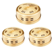Load image into Gallery viewer, Copper Smokeless Moxa Moxibustion Box Velvet Bag Moxa Stick Acupuncture Roller Holder Neck Waist Body Acupoint Massage Therapy
