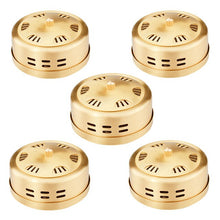 Load image into Gallery viewer, Copper Smokeless Moxa Moxibustion Box Velvet Bag Moxa Stick Acupuncture Roller Holder Neck Waist Body Acupoint Massage Therapy

