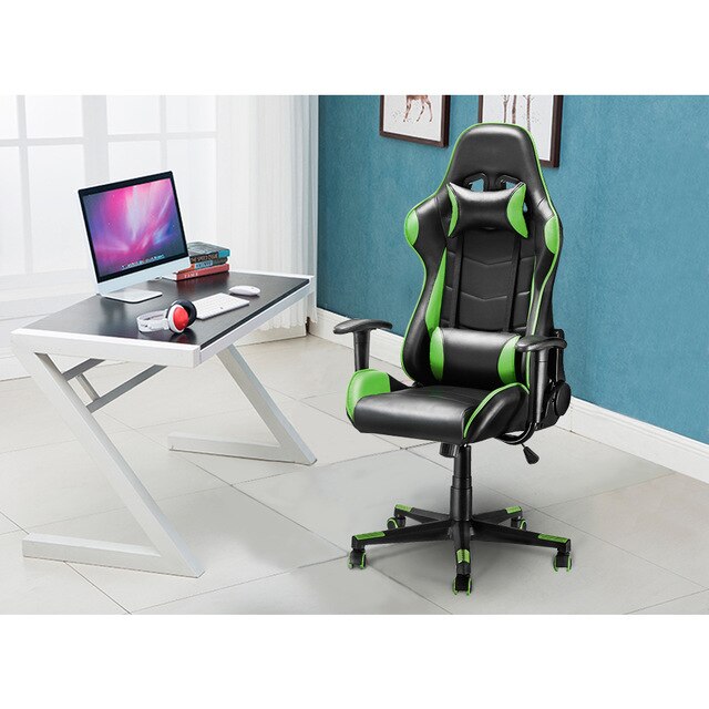 Panana Adjustable Office Chair Pink Ergonomic High Back Comfortable Seat Racing Bedroom Computer Game Chairs Reclining Seating