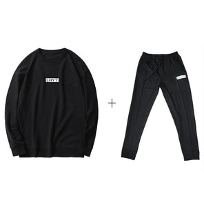 Mens Tracksuits 2020 Cotton Casual Hoodie Set Autumn Male Sweatshirt Clothes For Men 20TZ23