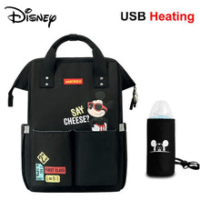 Load image into Gallery viewer, Disney Baby Diaper Bags Large Capacity Baby Stroller Insulated Bag Travel Organizer Baby Bag Set Lightweight Diaper Bag Backpack
