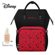Load image into Gallery viewer, Disney Baby Diaper Bags Large Capacity Baby Stroller Insulated Bag Travel Organizer Baby Bag Set Lightweight Diaper Bag Backpack
