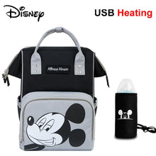 Load image into Gallery viewer, Disney Baby Diaper Bags Large Capacity Baby Stroller Insulated Bag Travel Organizer Baby Bag Set Lightweight Diaper Bag Backpack
