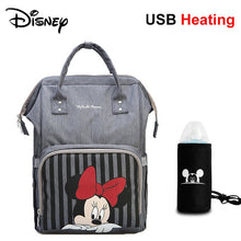 Load image into Gallery viewer, Disney Baby Diaper Bags Large Capacity Baby Stroller Insulated Bag Travel Organizer Baby Bag Set Lightweight Diaper Bag Backpack
