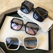 Load image into Gallery viewer, High Quality Brand Design Women Sunglasses Luxury Glasses Lady Square Sunglass Woman 2021 Gradient Pink Blue Lens Men Eyeglasses
