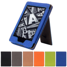 Load image into Gallery viewer, Universal Protective Case E-book Cover Magnetic Solid Color Smart Case Protector for Kindle Paperwhite 1 2 3 4 Accessories
