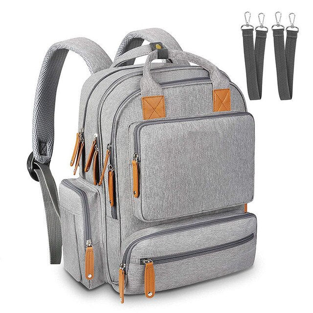 Large Capacity Mummy Bag Backpack Women Multi-Function Waterproof Nappy Stroller Bag Mom Baby Care Outdoor Travel Diaper Bagpack