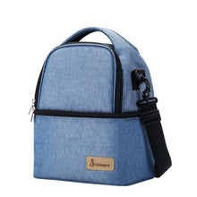 Load image into Gallery viewer, Working Mothers  Breast Milk Storage Backpack with Pockets for Diaper Pump Bags Multi-Function Bottle Cooler Bag Mummy Bag
