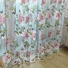 Load image into Gallery viewer, Luxury  Sheer Curtains for Living Room The Bedroom Kitchen Tulle for Windows Voile Yarn Curtains Curtains for Bedroom Purple
