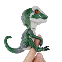 Load image into Gallery viewer, Fingertip Dinosaur Electronic Pet Interactive Toy Domesticated Raptor Bruce Finger Dinosaur Kids Xmas Gift Toys for Children
