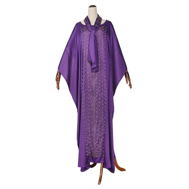 New african dresses for women dashiki vetement femme 2021 robe africaine bazin riche ankara plus size dress african head scarf