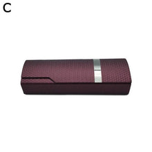 Load image into Gallery viewer, Portable Glasses Box With Imitation Wood Grain For Outdoor Box Design Unisex Eyewear Eye Glass Protecting Square Fold Acces M6T5

