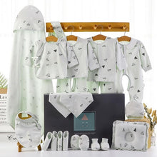 Load image into Gallery viewer, 18/22 Pieces Newborn Clothes Baby Gift Pure Cotton Baby Set 0-6 Months Autumn And Winter Kids Clothes Suit Unisex Without Box
