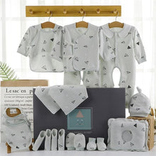 Load image into Gallery viewer, 18/22 Pieces Newborn Clothes Baby Gift Pure Cotton Baby Set 0-6 Months Autumn And Winter Kids Clothes Suit Unisex Without Box
