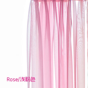 Aifish European American Style Tulle Curtains For Living Room Window Screening Solid Door Curtains Drape Panel Sheers Cortinas 2