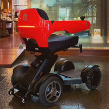 Load image into Gallery viewer, Luxury elderly mobility scooter aircraft Bluetooth remote control electric wheelchair with very small turning radius
