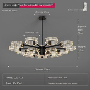 Living Room Chandelier Modern Minimalist Lamp in the Living Room Light Luxury Elegant Nordic Lamp Hall 2020 New Lighting